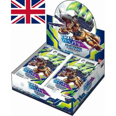 Boite de Boosters Anglais Digimon Card Game Boite de 24 Boosters - BT07 - Next Adventure