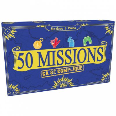 Jeu de Cartes Réflexion 50 Missions ça se complique