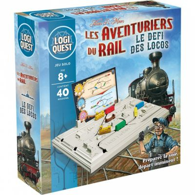 Stratgie Rflexion Logiquest - Les Aventuriers du Rail - Le dfi des Locos