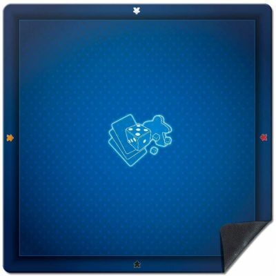 Tapis de Jeu et Wall Scroll Classique Tapis de jeux - Wogamat - 60x60 - Bleu