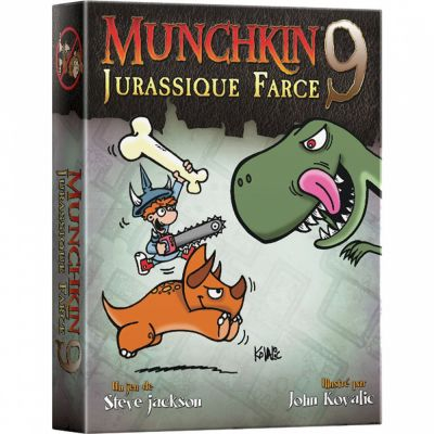 Jeu de Cartes Best-Seller Munchkin 9 - Jurassique Farce