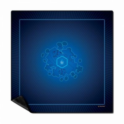 Tapis de Jeu et Wall Scroll Classique Tapis de jeux - Wogamat - 92x92 - Bleu