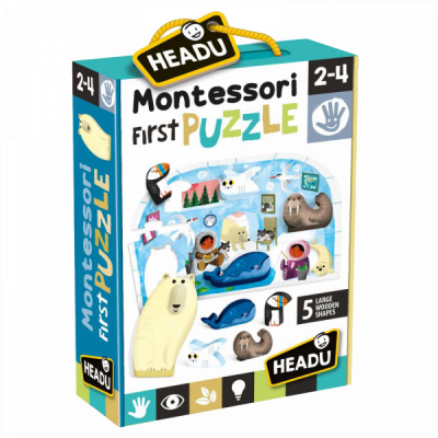 Ludo-Educatif Enfant Montessori First Puzzle : The Pole