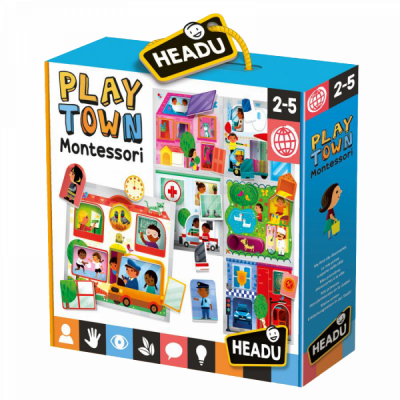 Ludo-Educatif Enfant Play Town Montessori