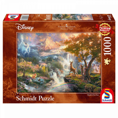  Rflexion Puzzle Disney : Bambi - 1000 pices