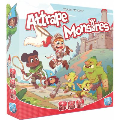 Jeu de Plateau Enfant Attrape Monstres