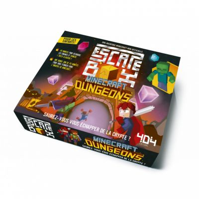 Escape Game Aventure Escape Box : Minecraft Dungeons