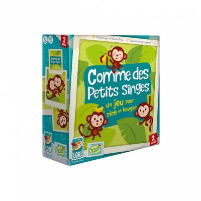 Cratif Enfant Comme des petits Singes