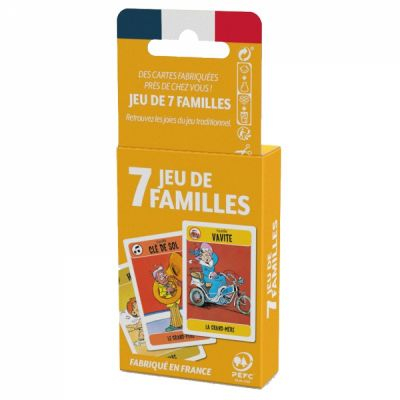 Jeu de Cartes Enfant Jeu de 7 Familles