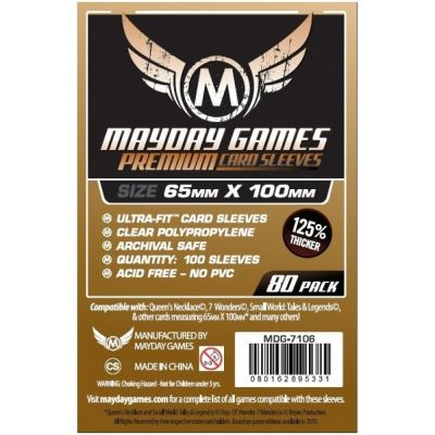 Protges cartes Spciaux  Mayday Games - 7 Wonders Magnum 65x100mm PREMIUM - par 80
