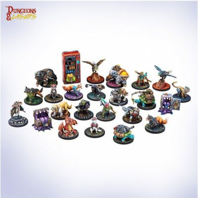 Figurine Jeu de Rle Dungeon & Lasers - Animal Companion Set