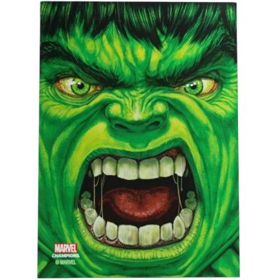 Protèges cartes Spéciaux  50 Prime Sleeves - 66x91mm Standard Card Game - Marvel Hulk