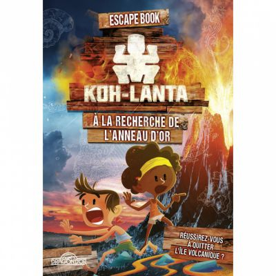 Aventure Coopration Escape Book Enfant - Koh-Lanta : A la Recherche de l'Anneau d'Or