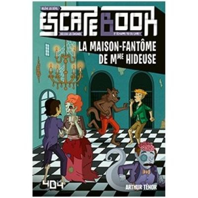 Aventure Coopration Escape Book Junior - La maison-fantme de Mme Hideuse