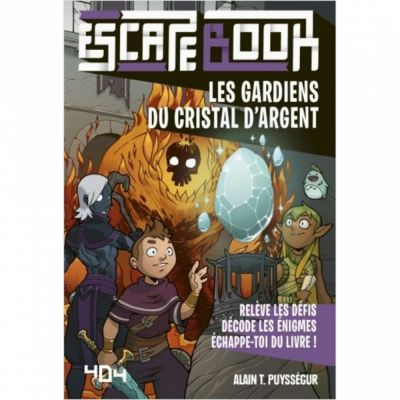Aventure Coopration Escape Book - Les Gardiens du Cristal d'Argent