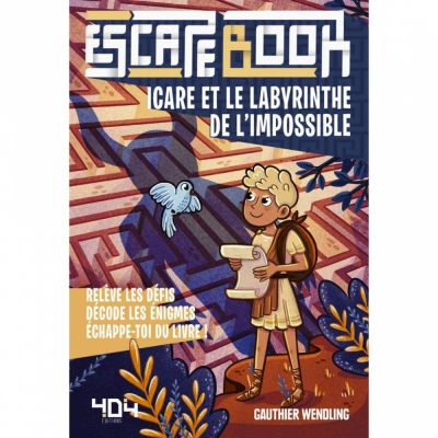 Aventure Coopration Escape Book - Icare et le Labyrinthe de l'Impossible