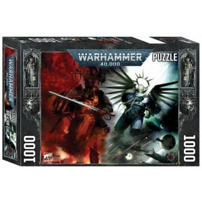 Réfléxion Pop-Culture Puzzle Warhammer 40.000 - Guilliman VS Abaddon (1000 PCS)