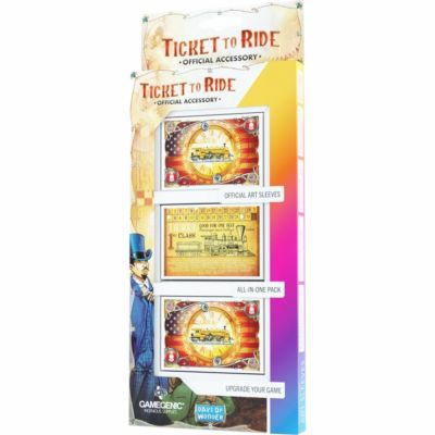 Protges cartes Spciaux Les Aventuriers du Rail Pack Sleeves Les Aventuriers du Rail