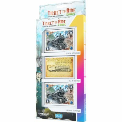 Protges cartes Spciaux Les Aventuriers du Rail Pack Sleeves Les Aventuriers du Rail Europe