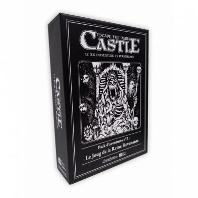 Jeu de Cartes Aventure Escape The Dark Castle - Extension 2 : Le joug de la reine revenante