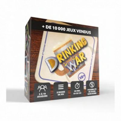 Jeu de Cartes Ambiance Drinking War