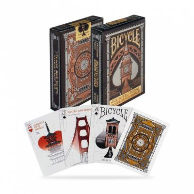 Jeu de Cartes Bicycle Bicycle Ultimates - Architectural Wonders of the World