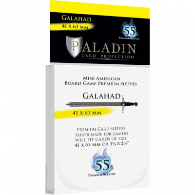 Protèges cartes Spéciaux  Board Games Sleeves - Galahad - 41x63mm - par 55