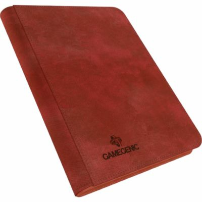 Portfolio  Zip-UP  Album - Rouge - 160 Cases (20 Pages De 8)