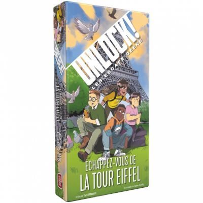 Enigme Unlock Unlock ! Les Escape Geek : Echappez-vous de la Tour Eiffel
