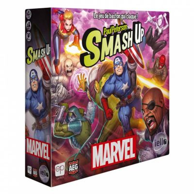 Jeu de Cartes Stratgie Smash Up - Marvel