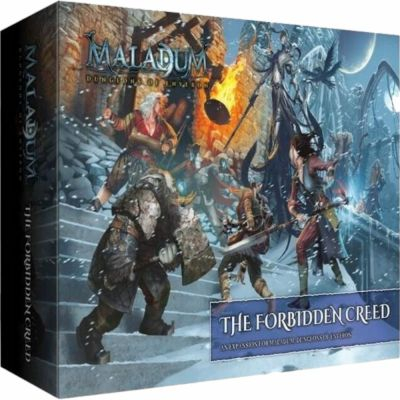 Jeu de Plateau Figurine Maladum - Extension : The Forbidden Creed