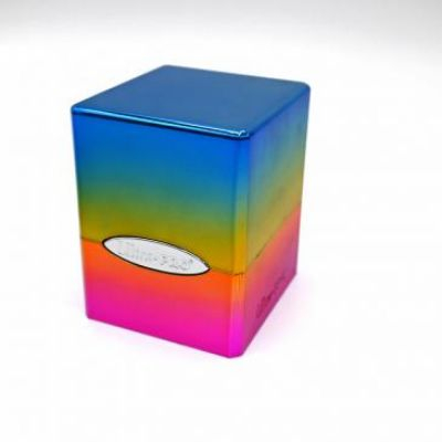 Deck Box  Satin Cube - Rainbow