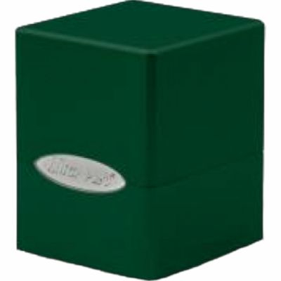 Deck Box  Satin Cube - Hi-Gloss Emerald Green