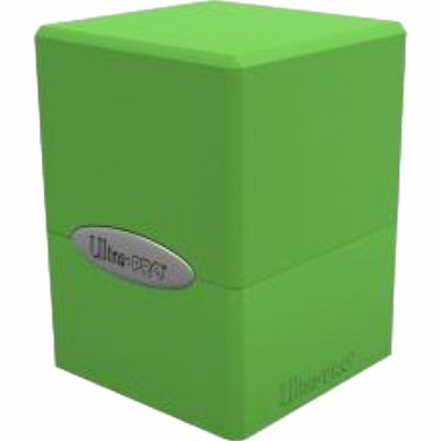 Deck Box  Satin Cube - Lime Green