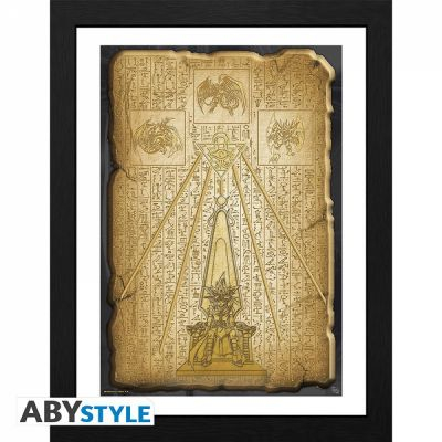 Album Collector Yu-Gi-Oh! Tablette Egyptienne - Tirage encadré