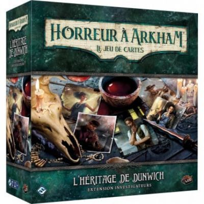 Deck-Building Aventure Horreur  Arkham : Le Jeu de Cartes - L'hritage de Dunwich : Extension Investigateurs