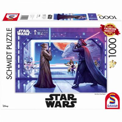  Rflexion Puzzle Star Wars : La bataille finale d'Obi Wan - 1000 pices
