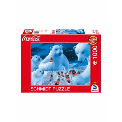  Rflexion Puzzle Schmidt - Ours Polaires  Coca Cola - 1000 pices