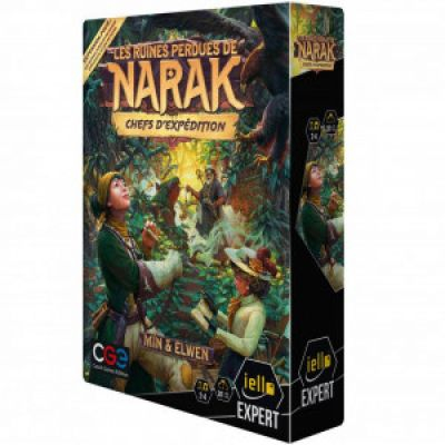 Jeu de Plateau Aventure Les Ruines perdues de Narak - Extension : Chefs d'expdition