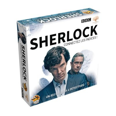 Jeu de Cartes Stratgie Sherlock - Connectez les indices