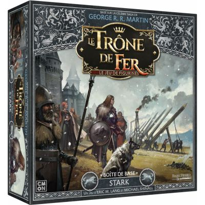 Figurine Pop-Culture Le Trne de Fer : le Jeu de Figurines - Boite de Base - Starter Set - Stark