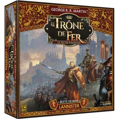 Figurine Pop-Culture Le Trne de Fer : le Jeu de Figurines - Boite de Base - Starter Set - Lannister