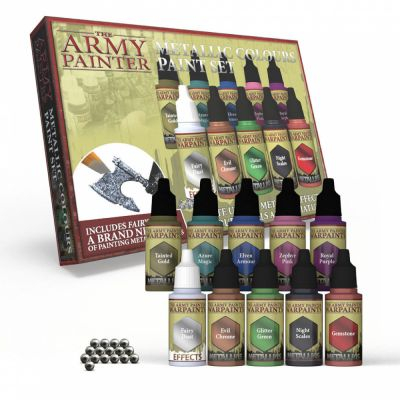   Metallics Colours Paint Set