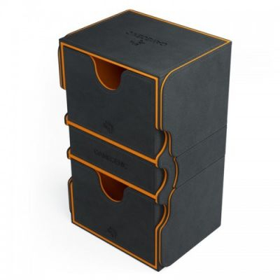 Deck Box  Stronghold 200+  Convertible - Black/Orange XL (Exclusive line)