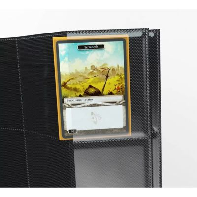 50 FEUILLES NOIRES CLASSEUR (GAMEGENIC)   > CARTES >  ACCESSOIRES > FEUILLES