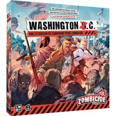 Jeu de Plateau Figurine Zombicide : Washington Z.C.