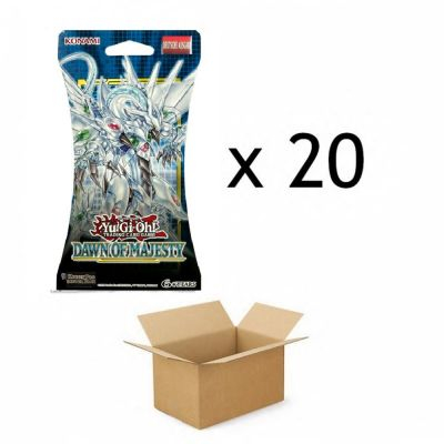 Cartons de 20 Boosters Yu-Gi-Oh! 20 Boosters - Dawn of Majesty ( ALLEMAND )