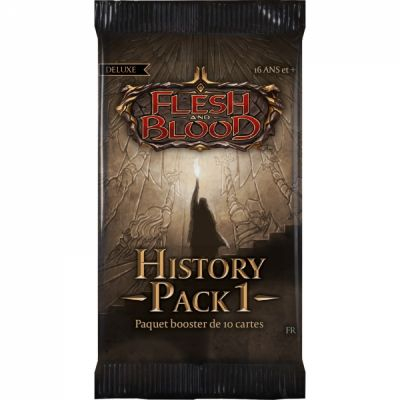 Booster Français Flesh and Blood History Pack 1 Deluxe - Booster