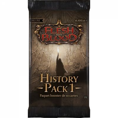 Booster Franais Flesh and Blood History Pack 1 Deluxe - Booster