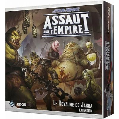 Jeu de Plateau Figurine Stars Wars - Assaut sur l'Empire - Extension le Royaume de Jabba